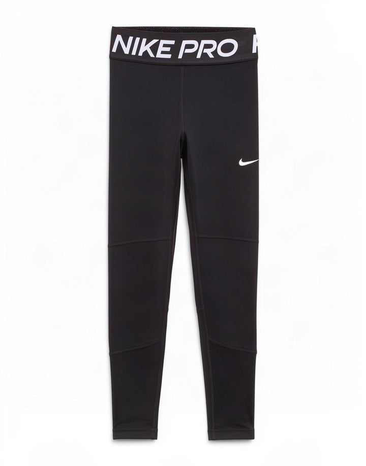 Leggings Nike Fete Dri Fit Graphic 8-9 ani Poliester negru mic