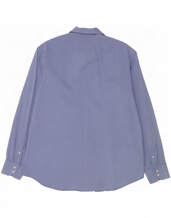 Cămașă pentru bărbați Hugo Boss Regular Fit Mărimea 43 17 XL Bumbac albastru