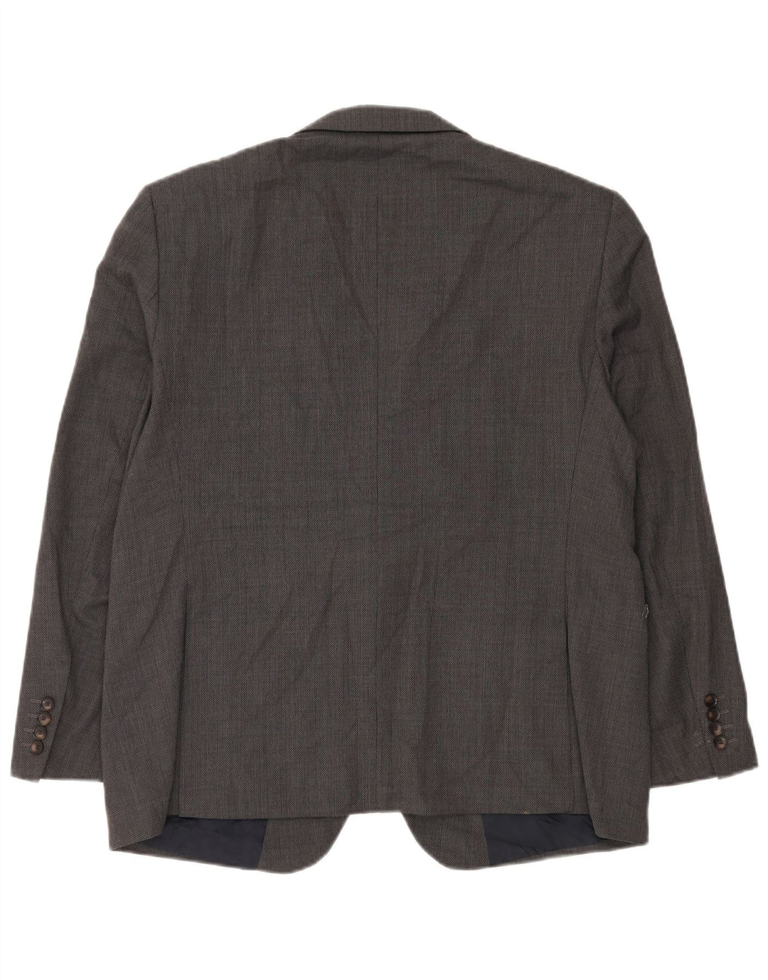 Jachetă pentru bărbați Marks & Spencer, scurtă, cu 2 nasturi, Lână gri UK 44 XL