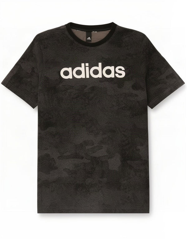 Adidas tricou grafic pentru bărbați Top Medium Gri Camouflage