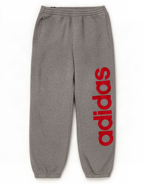 Pantaloni de trening cu grafică Adidas pentru băieți Pantaloni de jogging 15-16 ani, gri pete