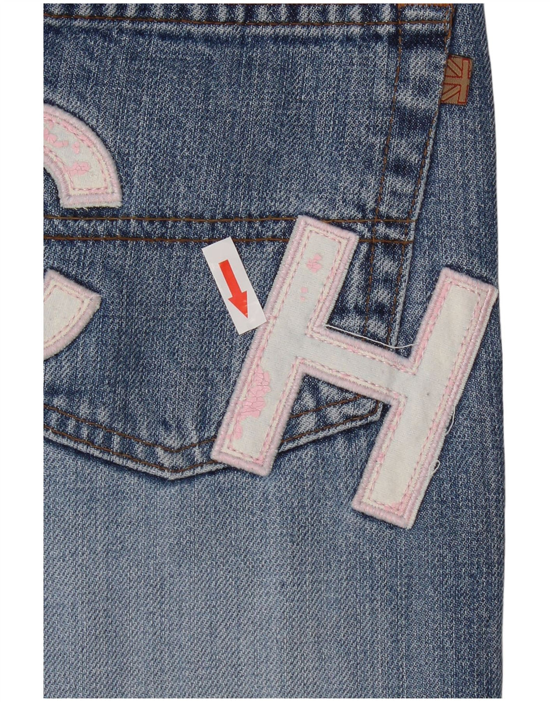 Blugi pentru damă Richmond cu grafic bootcut IT 44 Medium W30 L32 Bumbac albastru