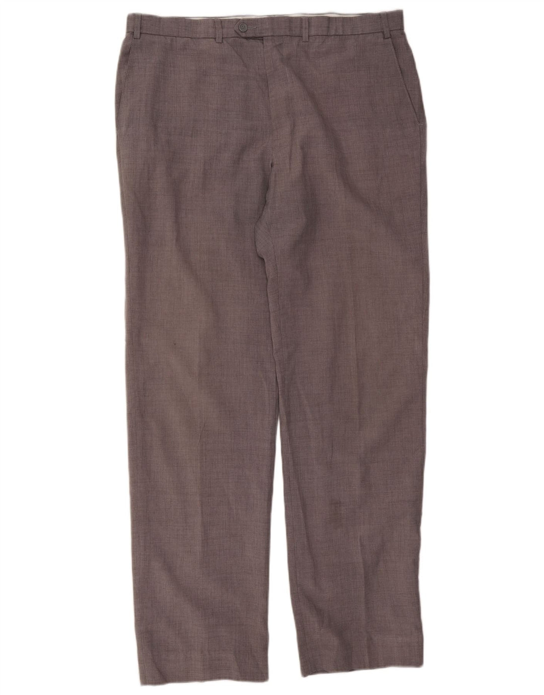 Marks & Spencer Pantaloni drepți pentru bărbați L40 L35 Poliester gri