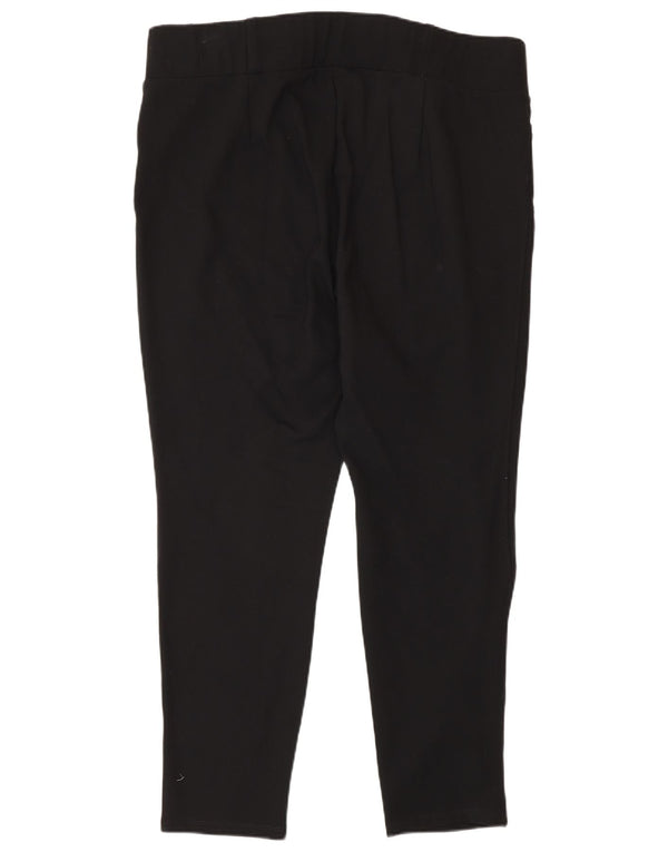 Pantaloni tăiați cu autograf pentru femei Marks & Spencer UK 18 XL W38 L27 Negru