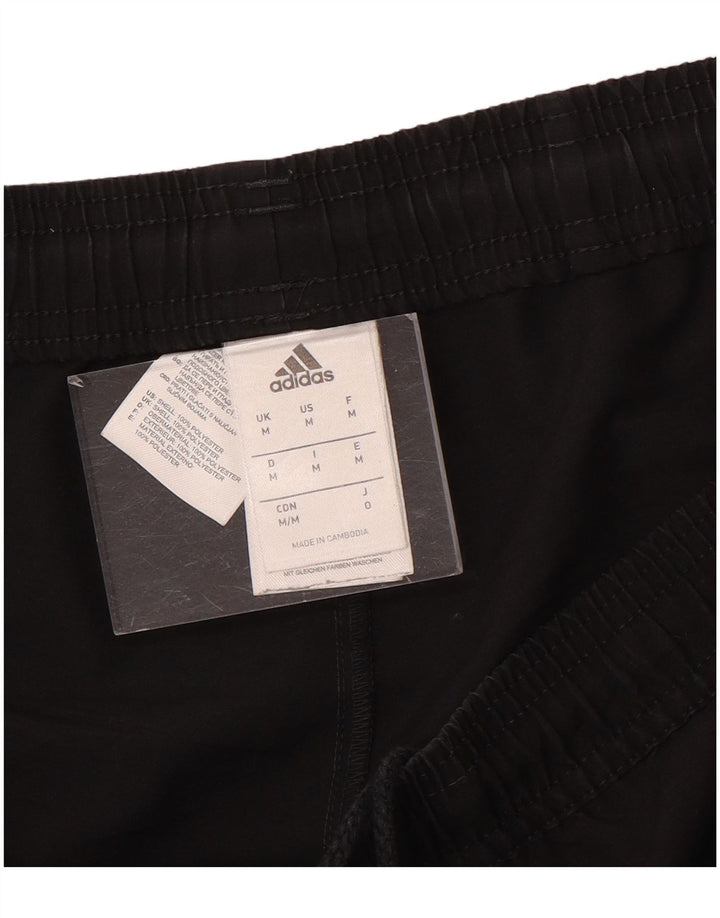 Pantaloni scurți sport pentru bărbați Adidas, poliester mediu negru