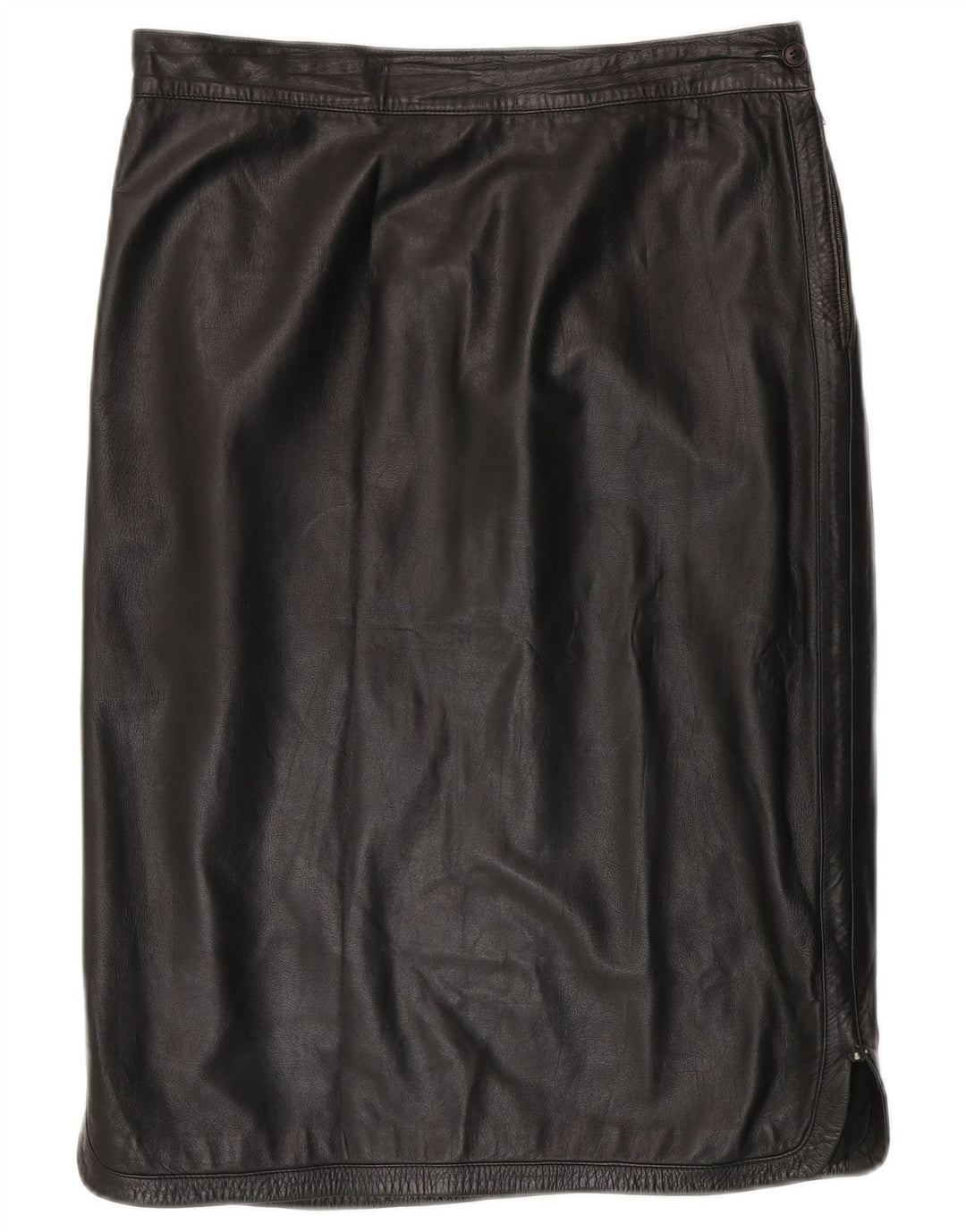 Fusta de piele pentru femei Genny W32 Large Black