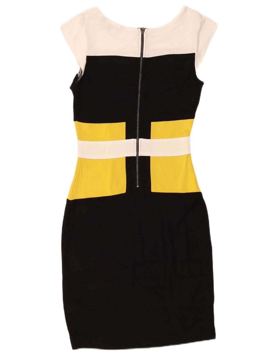 Rochie bodycon pentru femei French Connection UK 12 Medium Black Colorblock