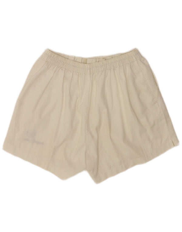 Pantaloni scurți sport obișnuiți pentru femei Sergio Tacchini W28 Small White Sports
