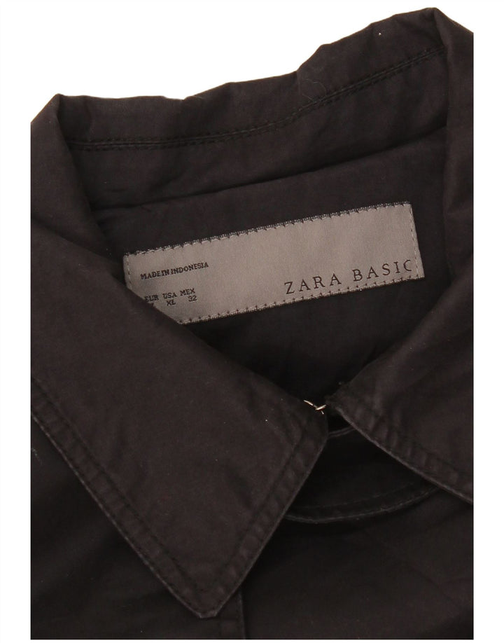 Trenci pentru femei Zara UK 18 XL Negru