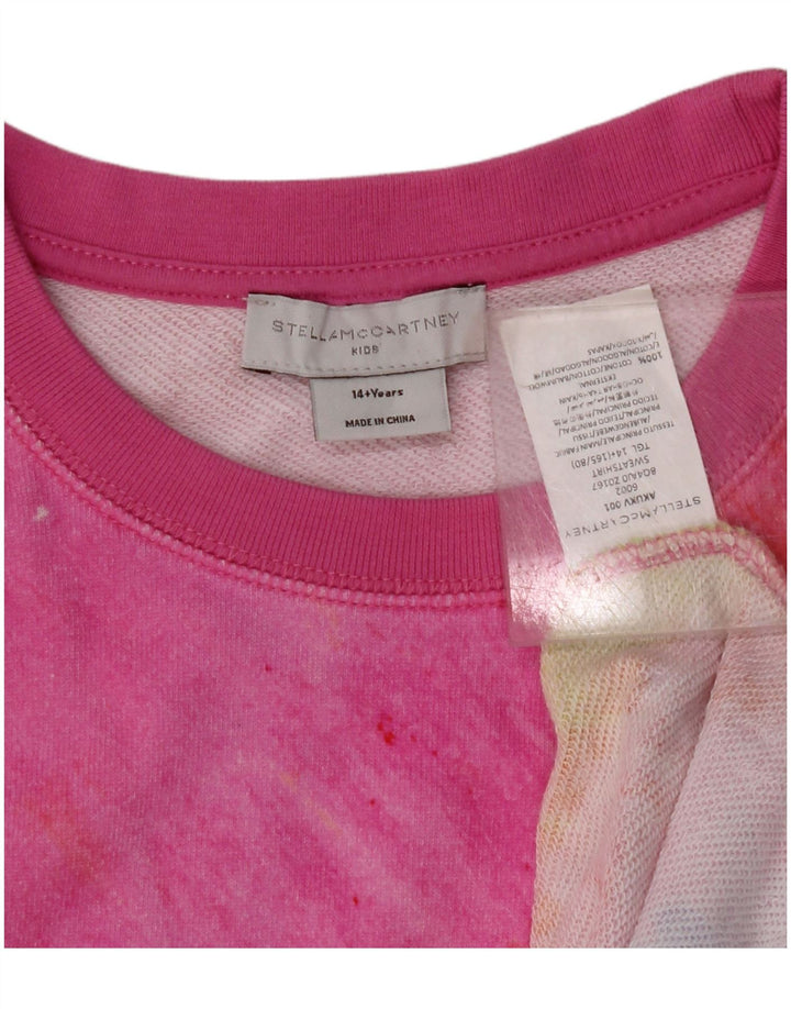 STELLA MCCARTNEY Pulover pentru fete 14-15 ani, cravată multicoloră