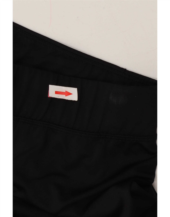 Pantaloni de trening Asics Capri pentru femei UK 14 Poliester negru mare