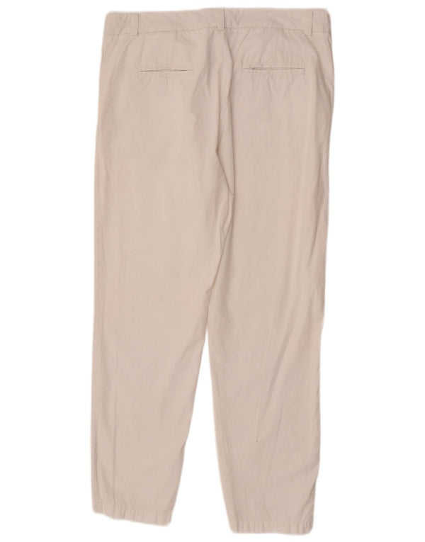 Pantaloni chino drepti pentru femei Marks & Spencer UK 14 Large W34 L29 Alb