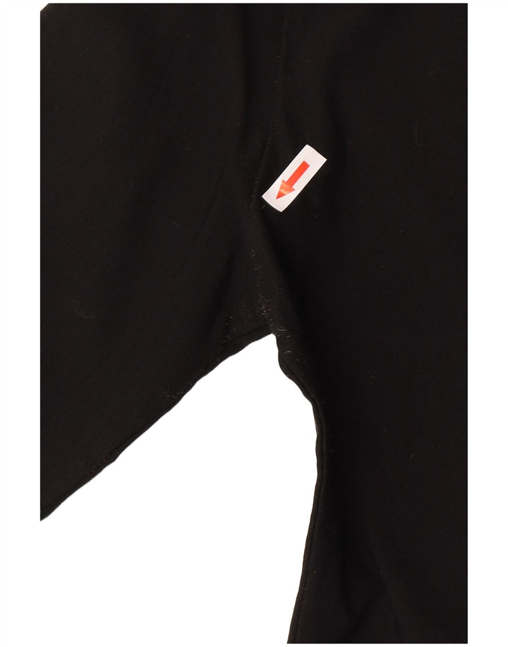 Jachetă bluson vintage pentru femei UK 14 Medium Black Viscose