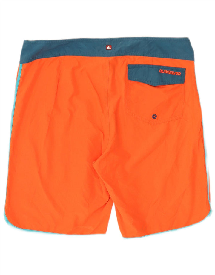 Pantaloni scurți de înot QUIKSILVER pentru bărbați, mari, portocalii