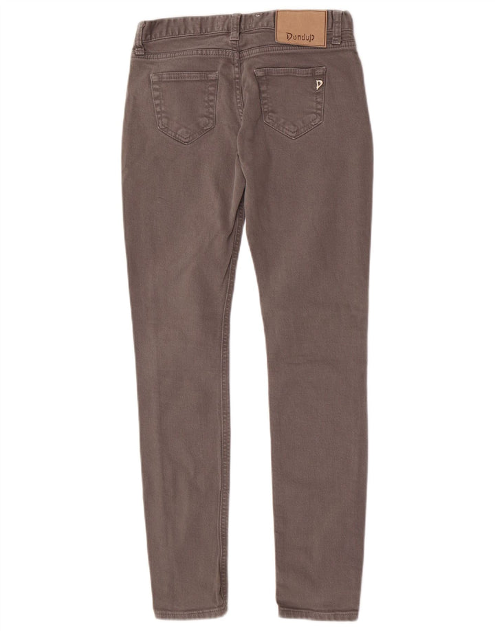 Dondup blugi skinny pentru femei W25 L29 bumbac gri