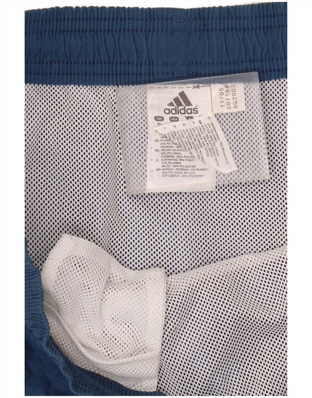 Pantaloni scurți de înot ADIDAS pentru bărbați XL, bumbac albastru