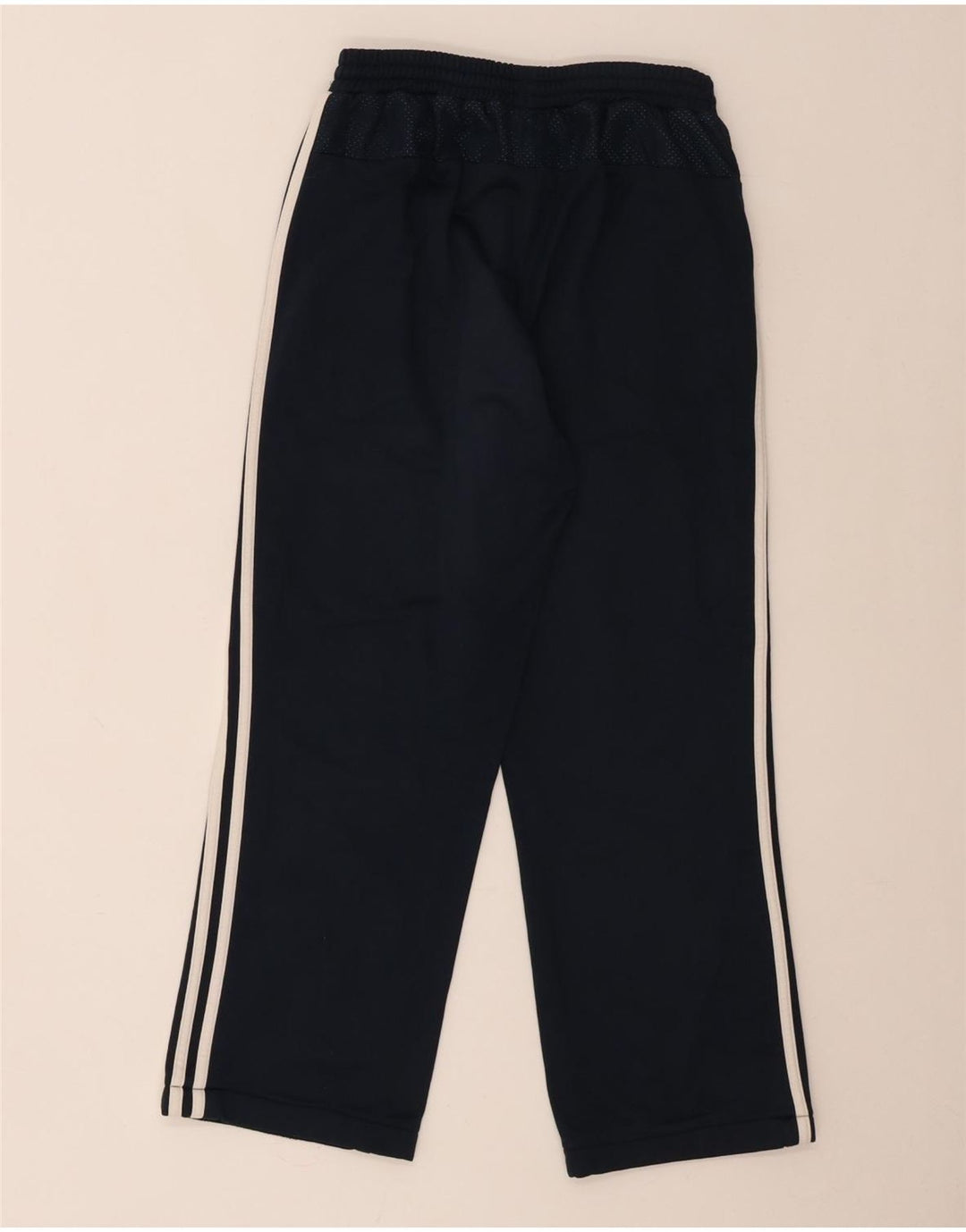 Pantaloni de trening Adidas pentru băieți 15-16 ani poliester bleumarin