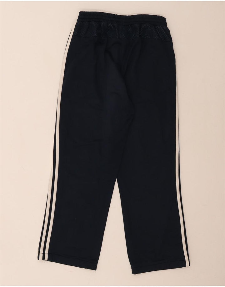 Pantaloni de trening Adidas pentru băieți 15-16 ani poliester bleumarin