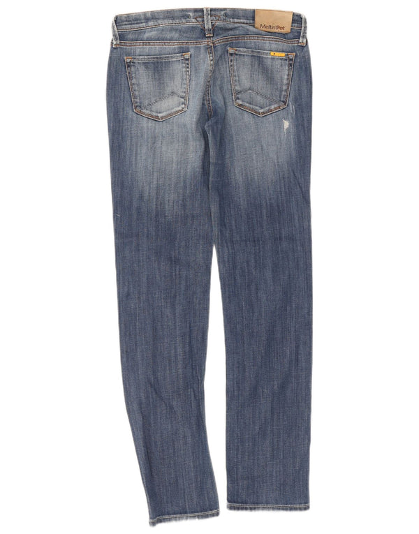Meltin' Pot Blugi Mendel Slim pentru femei W29 L32 Bumbac albastru