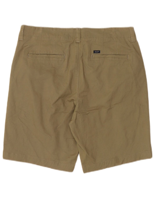 Pantaloni scurți chino pentru femei cu talie medie Lee US 12 Large W34 Bumbac verde