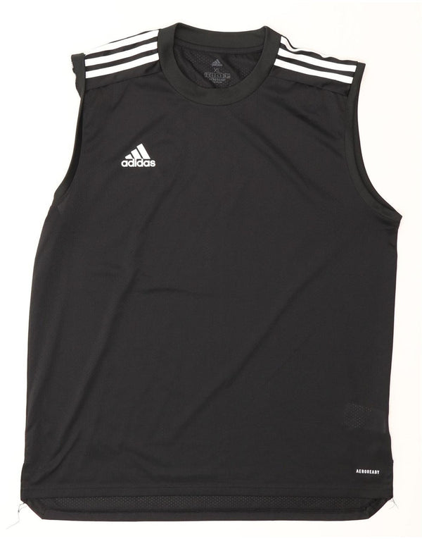 Vestă Aeroready pentru bărbați Adidas XL, poliester negru