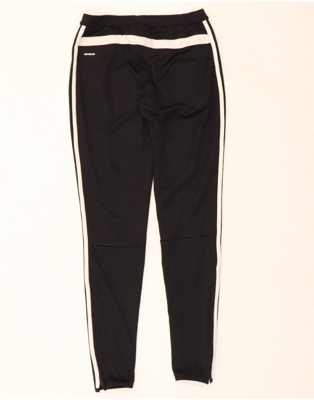 ADIDAS Womens Climacool Tracksuit Trousers UK 8/10 Small  Black Polyester Vintage Adidas and Second-Hand Adidas from Messina Hembry 