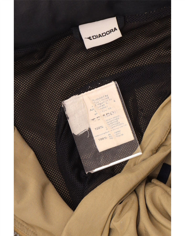 Jachetă de ploaie Diadora pentru bărbați UK 44 2XL Bej Poliamidă