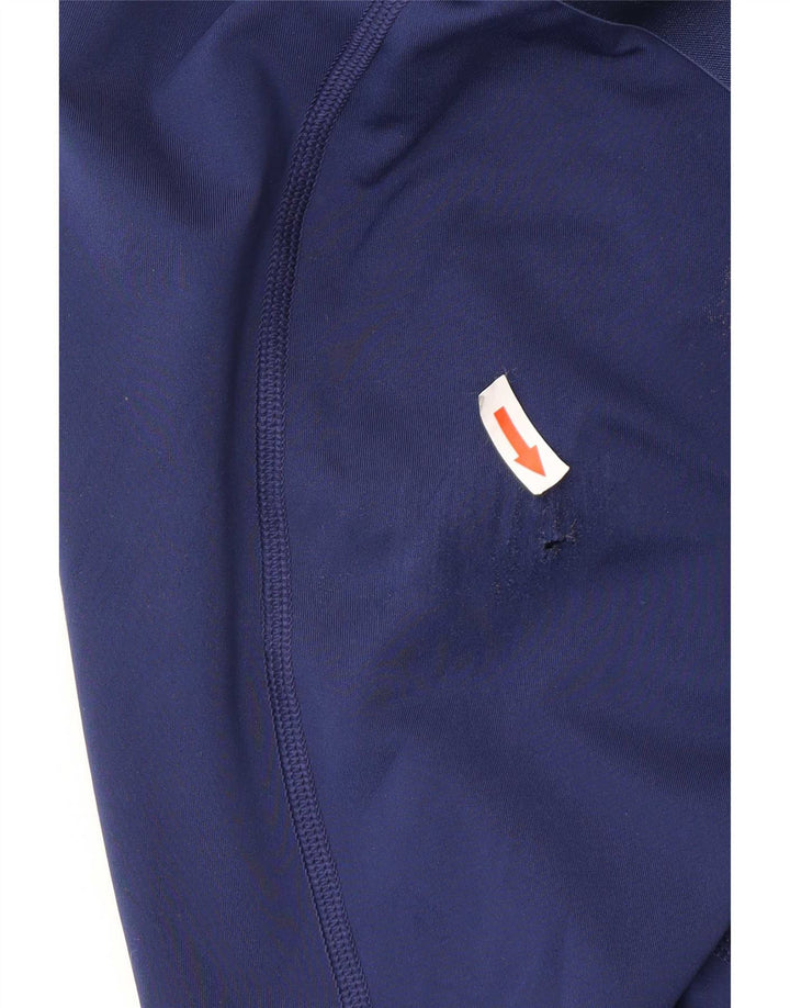 Leggings pentru femei Adidas UK 14 Medium Bleumarin