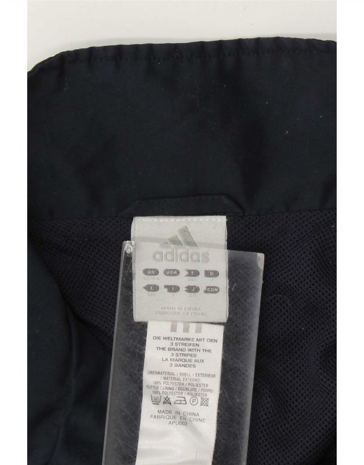 Jachetă de trening pentru bărbați Adidas UK 42/44 Poliester mare, albastru bleumarin