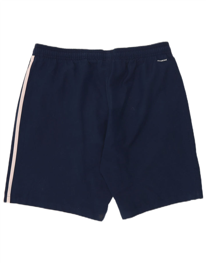 Pantaloni scurți sport pentru rugby pentru bărbați Adidas Munster, poliester mari, albastru