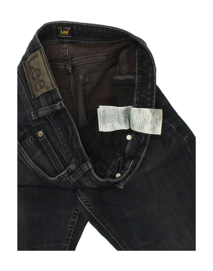 LEE Womens Malone Slim Jeans W31 L32 Navy Blue Cotton Vintage Lee and Second-Hand Lee from Messina Hembry 