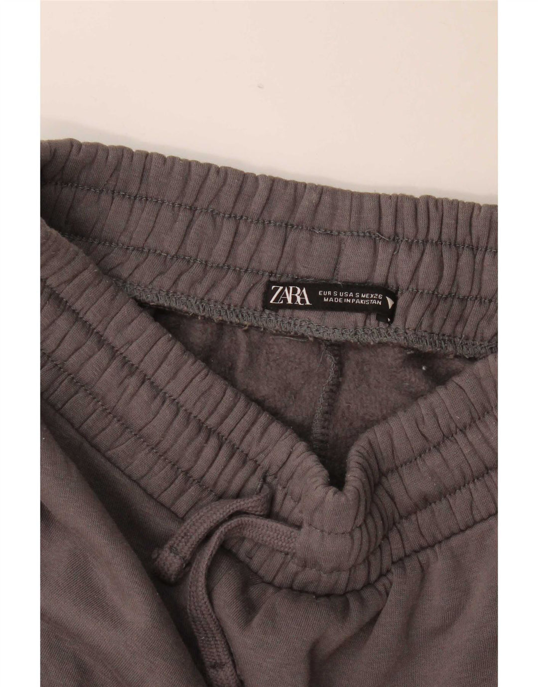 Pantaloni de trening cargo pentru bărbați Zara Joggeri mici gri