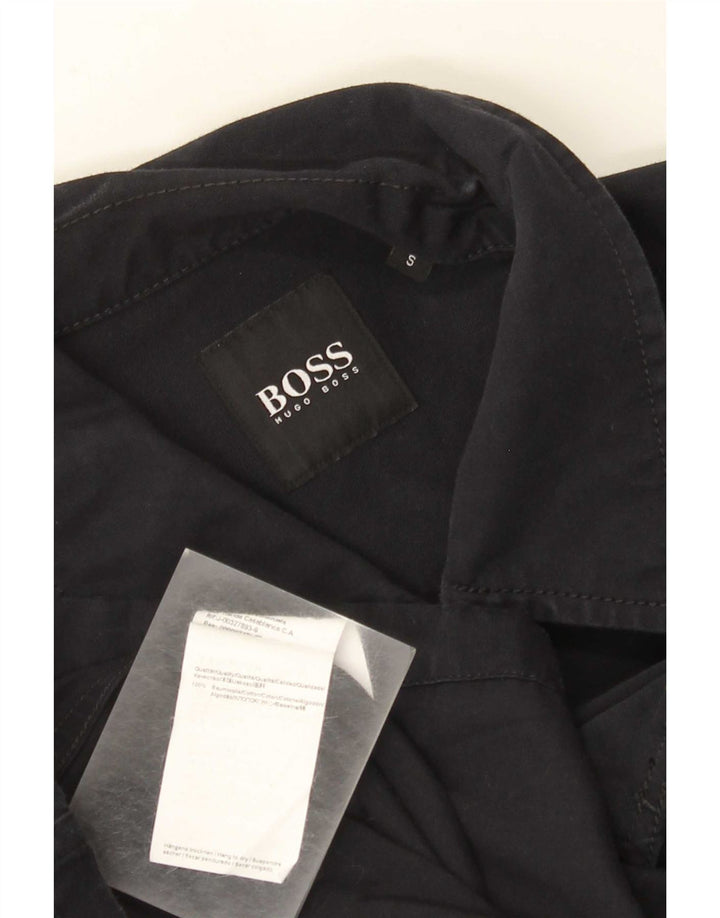 Jachetă utilitare pentru bărbați Hugo Boss UK 36 mic Bumbac bleumarin