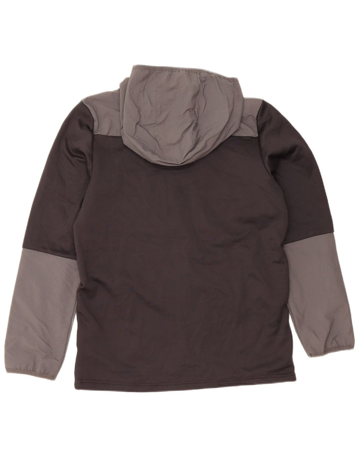 BERGHAUS Pulover cu capota cu fermoar pentru baieti 12-13 ani poliester negru