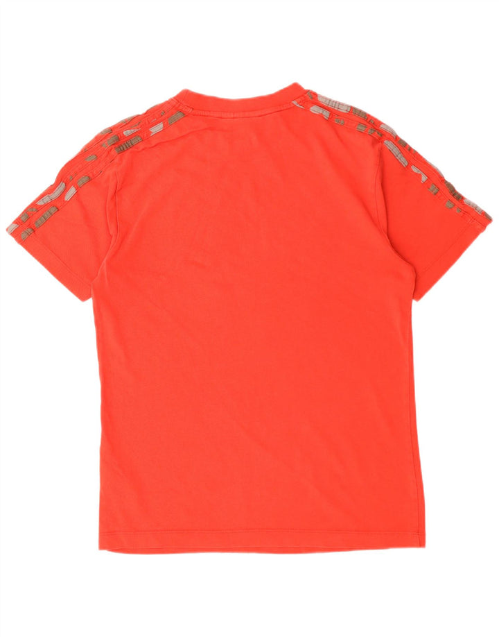 Tricou grafic pentru bărbați Adidas Top, bumbac roșu mediu