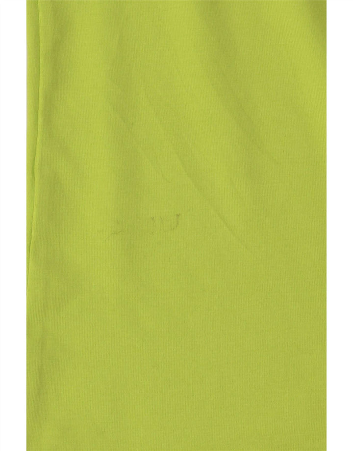 Vestă pentru femei BENETTON UK 14 mare din bumbac verde