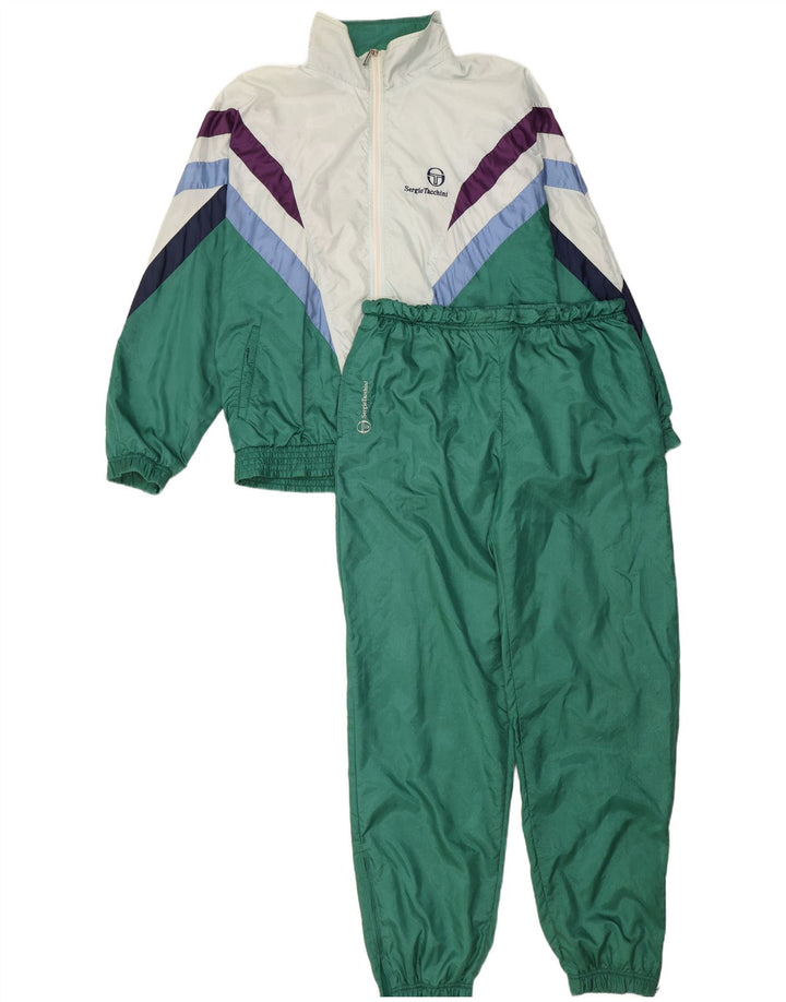 Trening complet pentru bărbați SERGIO TACCHINI IT 50 Medium Green Colorblock