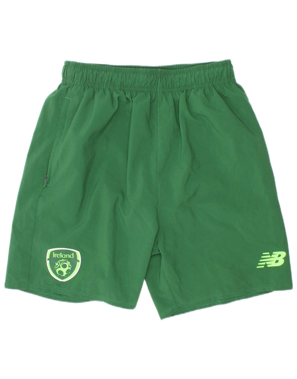 Pantaloni scurți sport New Balance Irlanda 12-13 ani Poliester verde