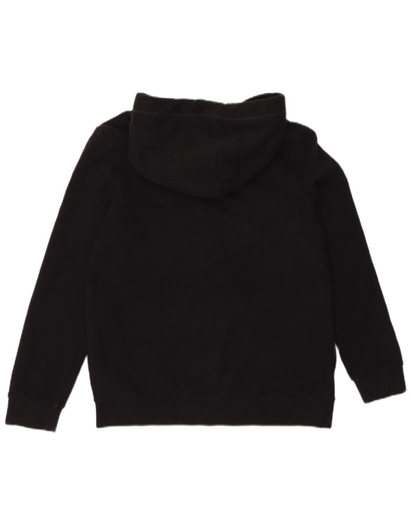 Pulover Superdry pentru femei, cu fermoar supradimensionat, bumbac negru, UK 10