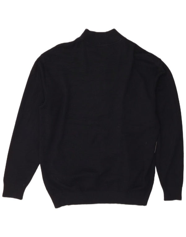 Pulover cardigan pentru bărbați Sail Exp IT 58 3XL Lână merinos bleumarin
