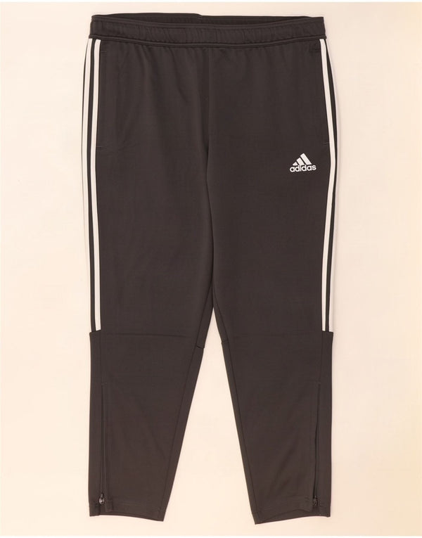 Pantaloni de trening Adidas pentru bărbați 2XL poliester gri