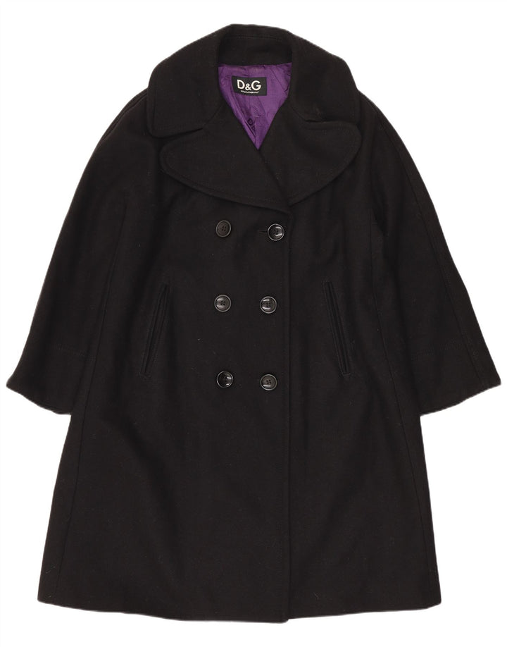 Palton supradimensionat pentru femei Dolce & Gabbana IT 38 XS Lână neagră