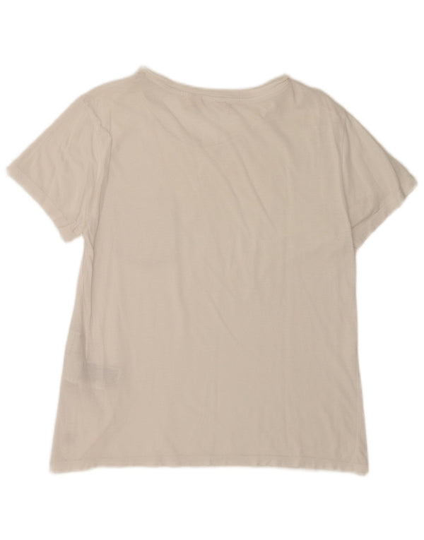 Tricou pentru femei Levi's Top UK 16 Large White Bumbac