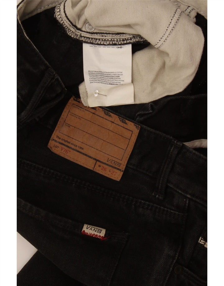Blugi slim pentru femei Vans W26 L27 bumbac negru