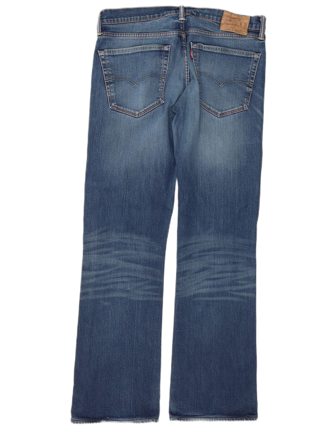 Blugi pentru bărbați Levi's 521 Bootcut W36 L32 Bumbac albastru