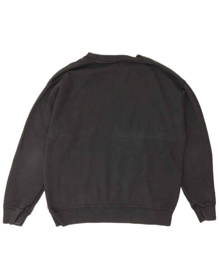 Pulover pentru femei Levi's Graphic Oversized Pulover UK 14 Medium Black Bumbac