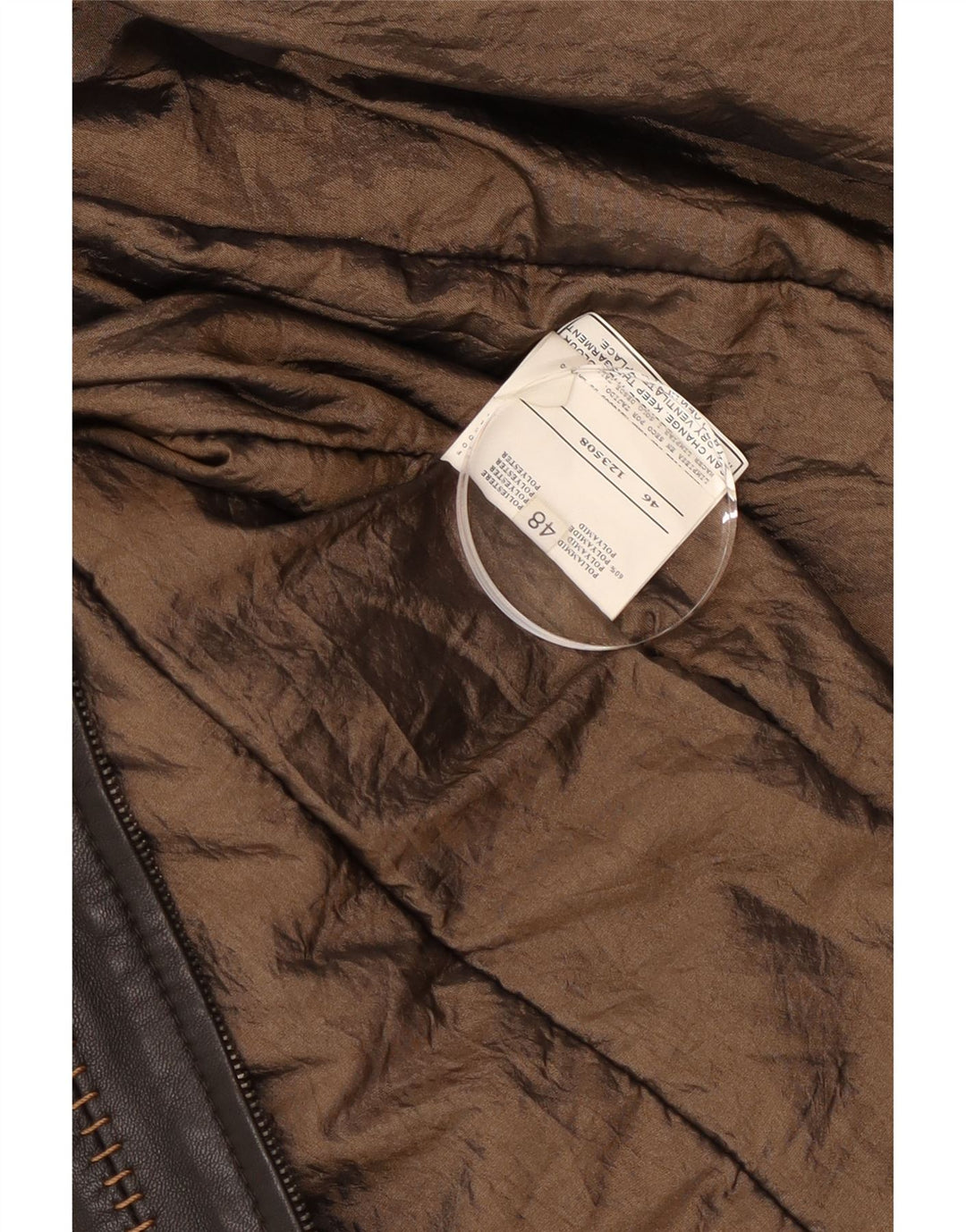 Geacă de piele pentru femei Mabrun IT 48 XL din piele neagră