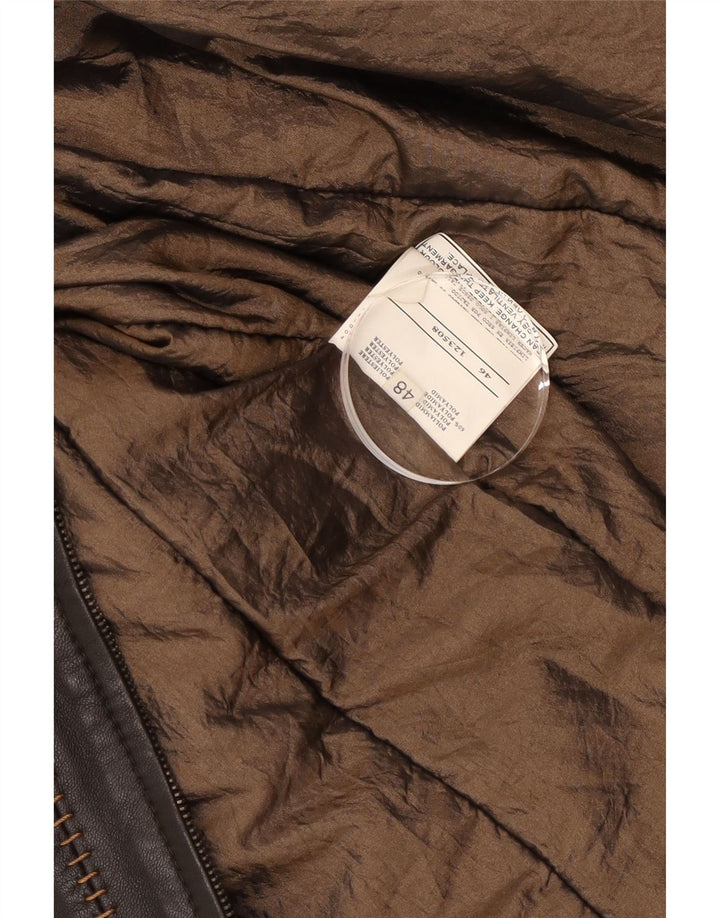 Geacă de piele pentru femei Mabrun IT 48 XL din piele neagră