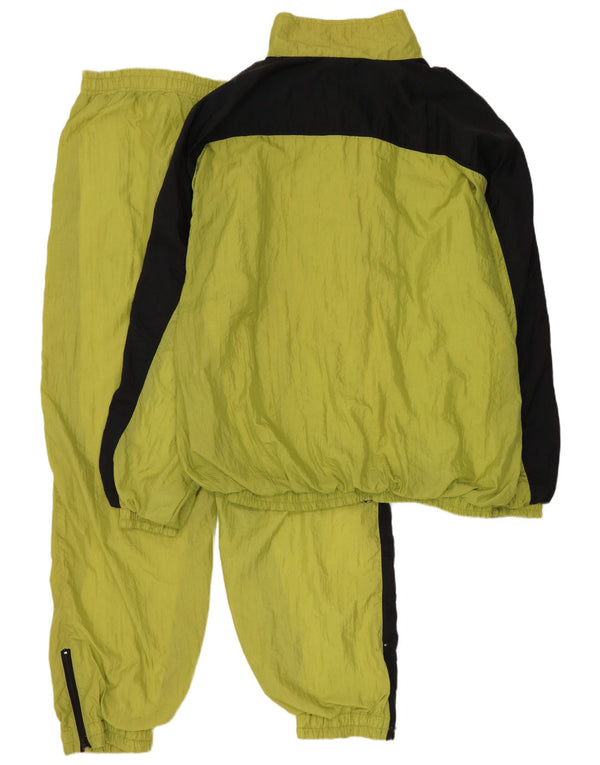 Trening Vintage pentru bărbați, XL, galben Colorblock Nylon