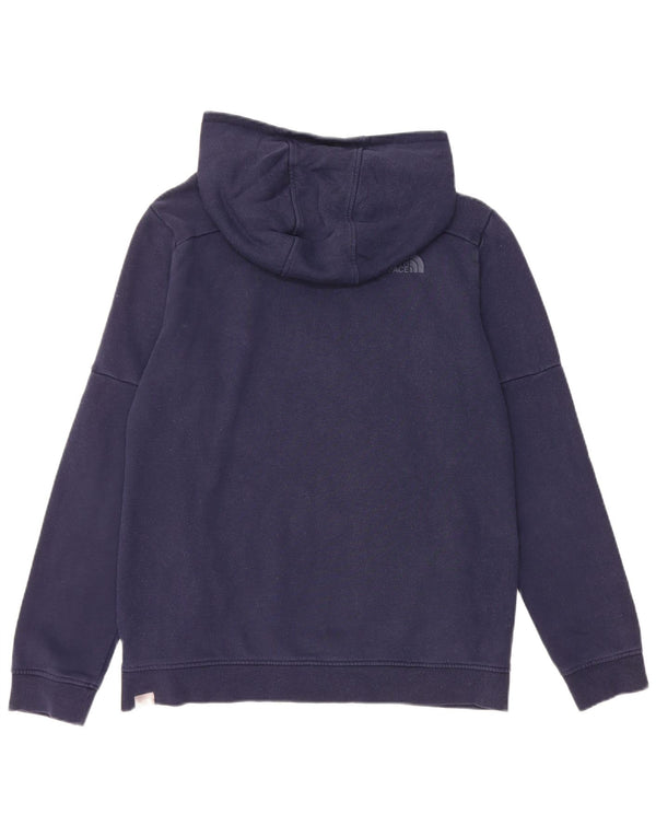 Pulover pentru fete The North Face Graphic Hoodie 14-15 ani XL Bumbac bleumarin